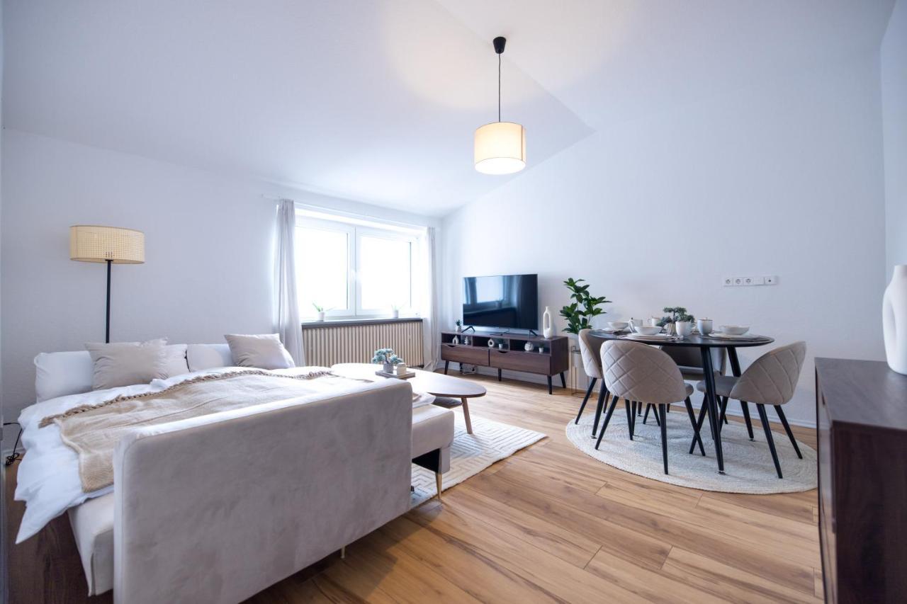 Superior! Nespresso - Kueche - Prime - Parkplatz Apartment Duisburg Bagian luar foto
